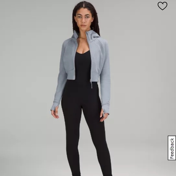 Lululemon Scuba Full-Zip Cropped Hoodie - Picture 2 of 6